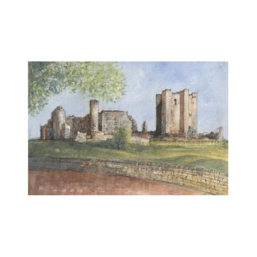 Conisbrough Castle by John Bird