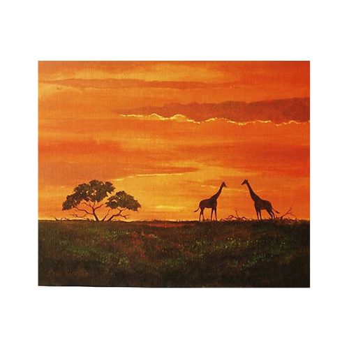 Giraffes by John Wood