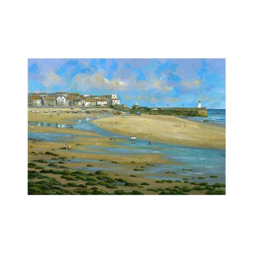 A Summers Day St Ives by John Wood