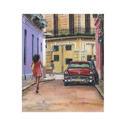 Havana Girl 3 by Tony Byrne