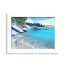 Trebah Beach Cornwall by Margaret Jarvis